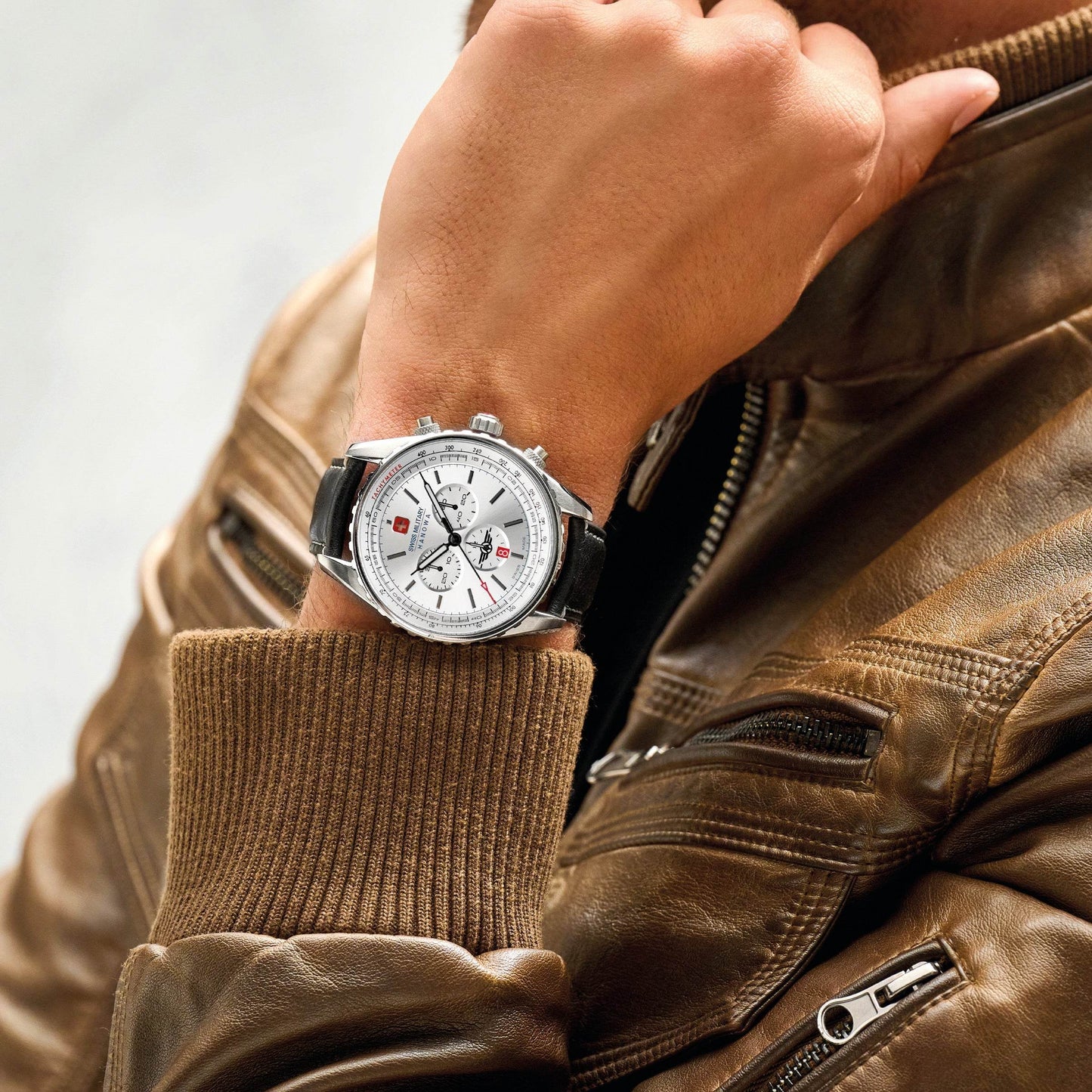 AFTERBURN CHRONO - White - SwissAtelier