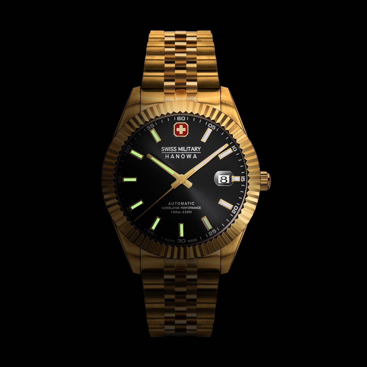 DILIGENTER - Black/Gold - SwissAtelier