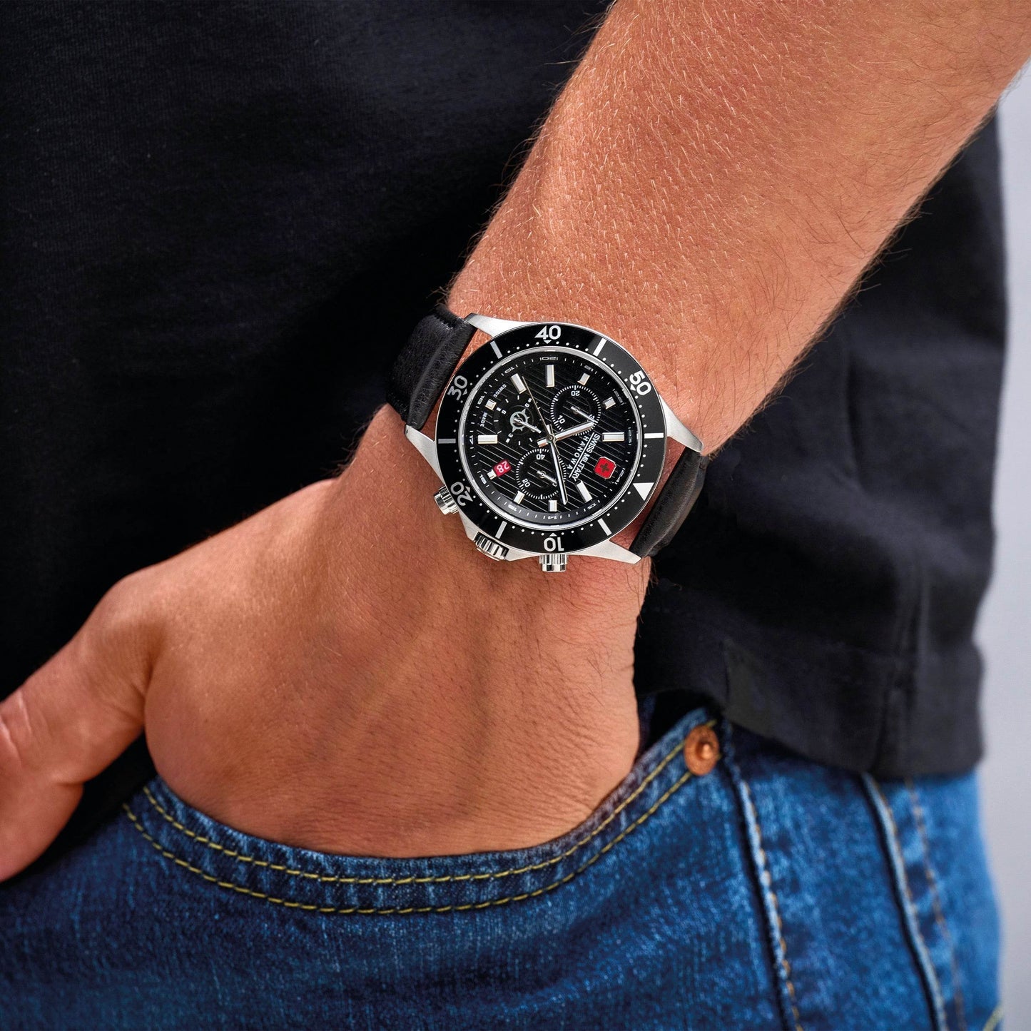 FLAGSHIP X CHRONO - Black - SwissAtelier
