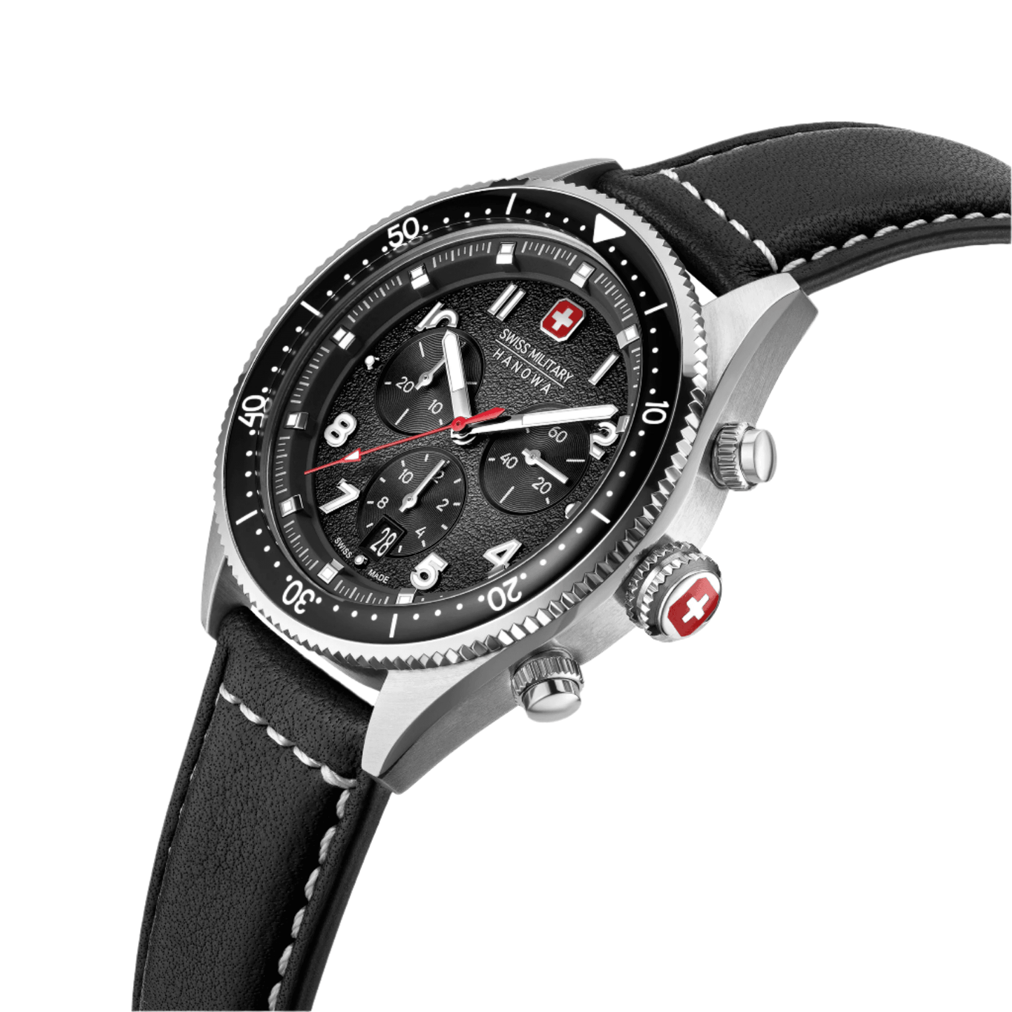 GREYHOUND CHRONO - Black - SwissAtelier