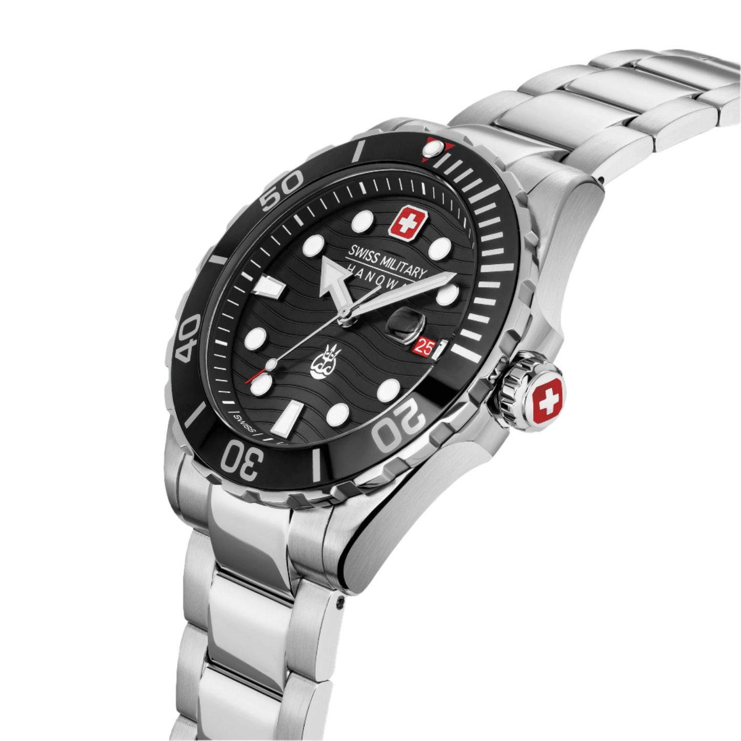 OFFSHORE DIVER II - Black/Silver - SwissAtelier