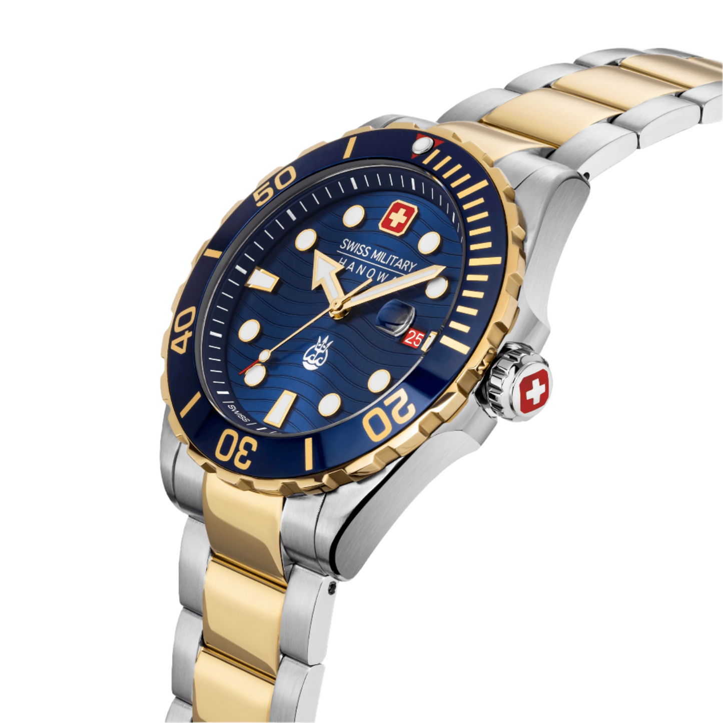 OFFSHORE DIVER II - Blue/Gold - SwissAtelier