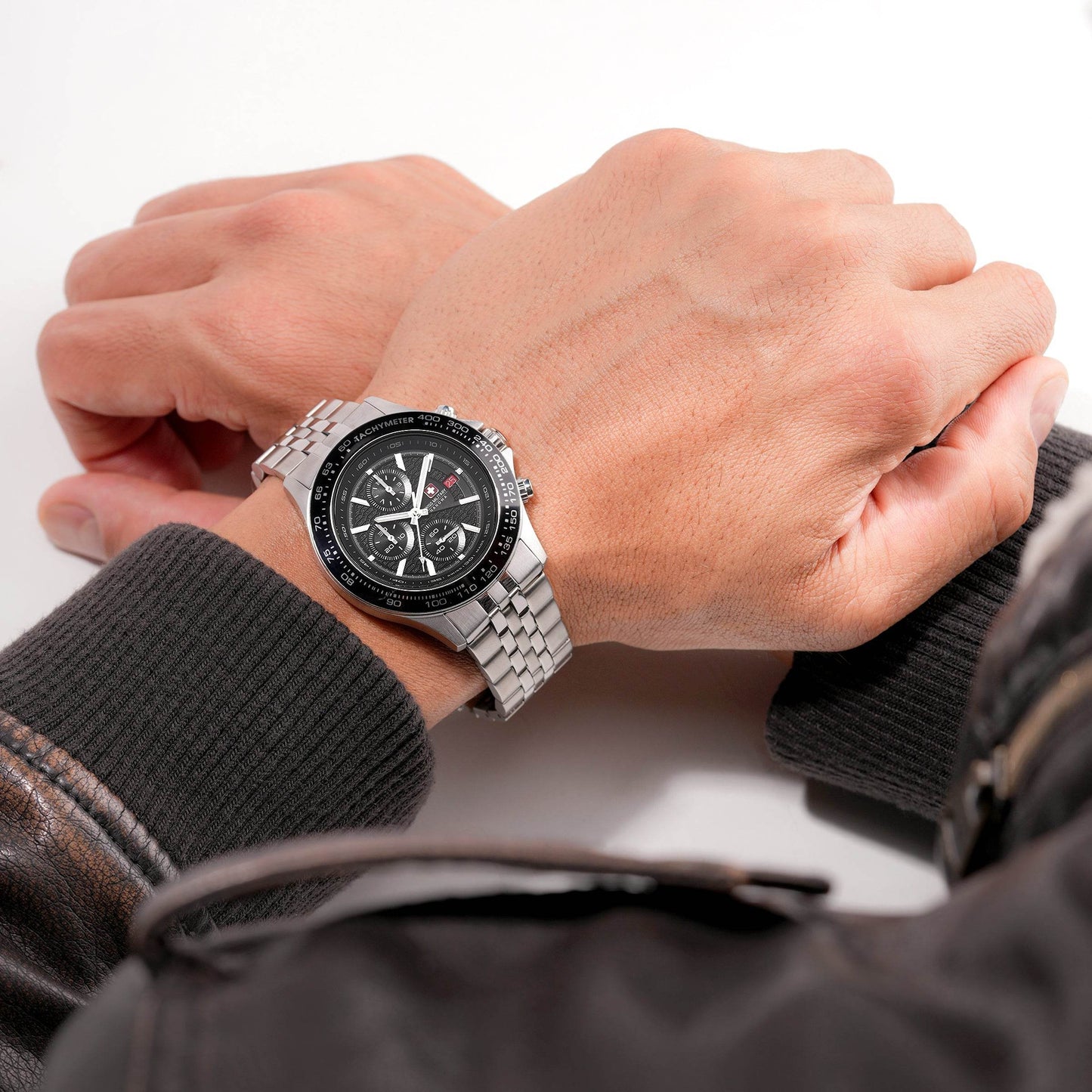 WATCHMAN - Black/Silver - SwissAtelier