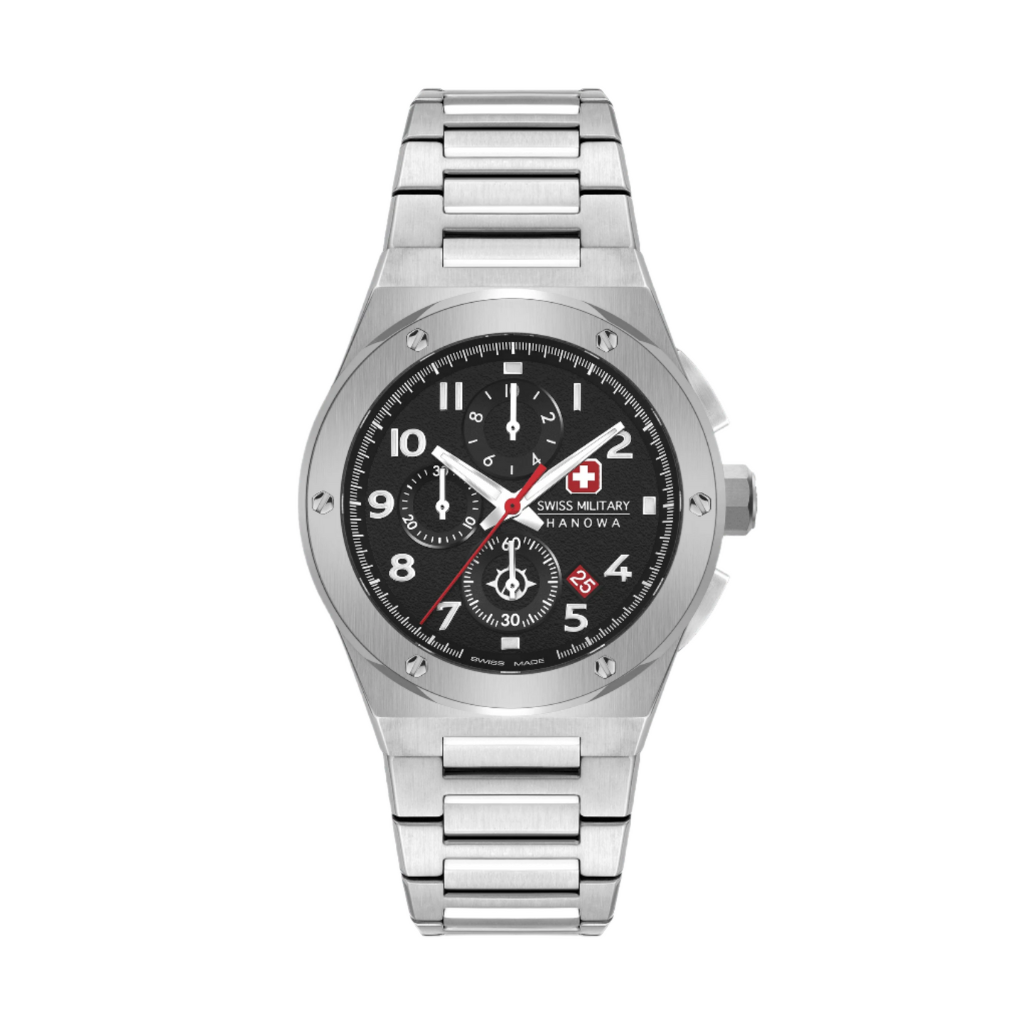 SONORAN CHRONO - Black/Silver - SwissAtelier