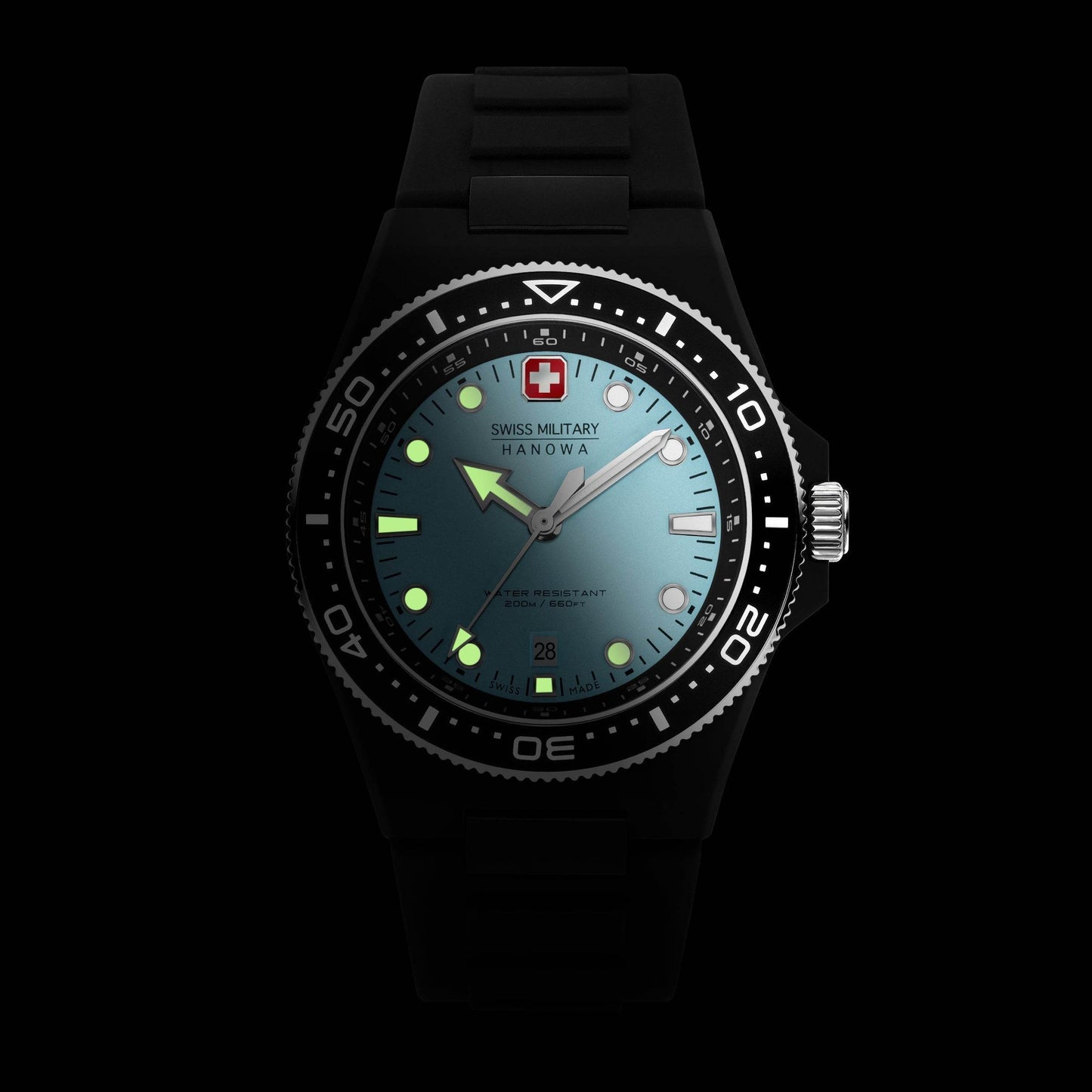 OCEAN PIONEER - Light blue - SwissAtelier