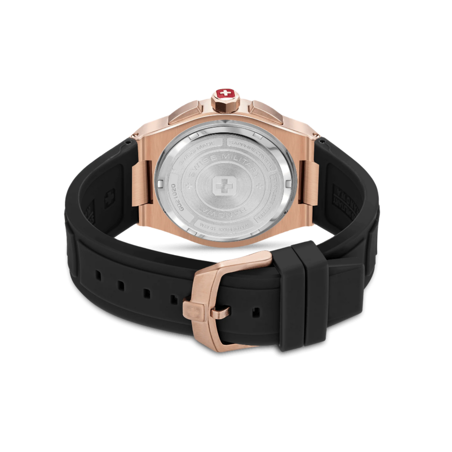 SONORAN CHRONO - Black/Rose gold - SwissAtelier