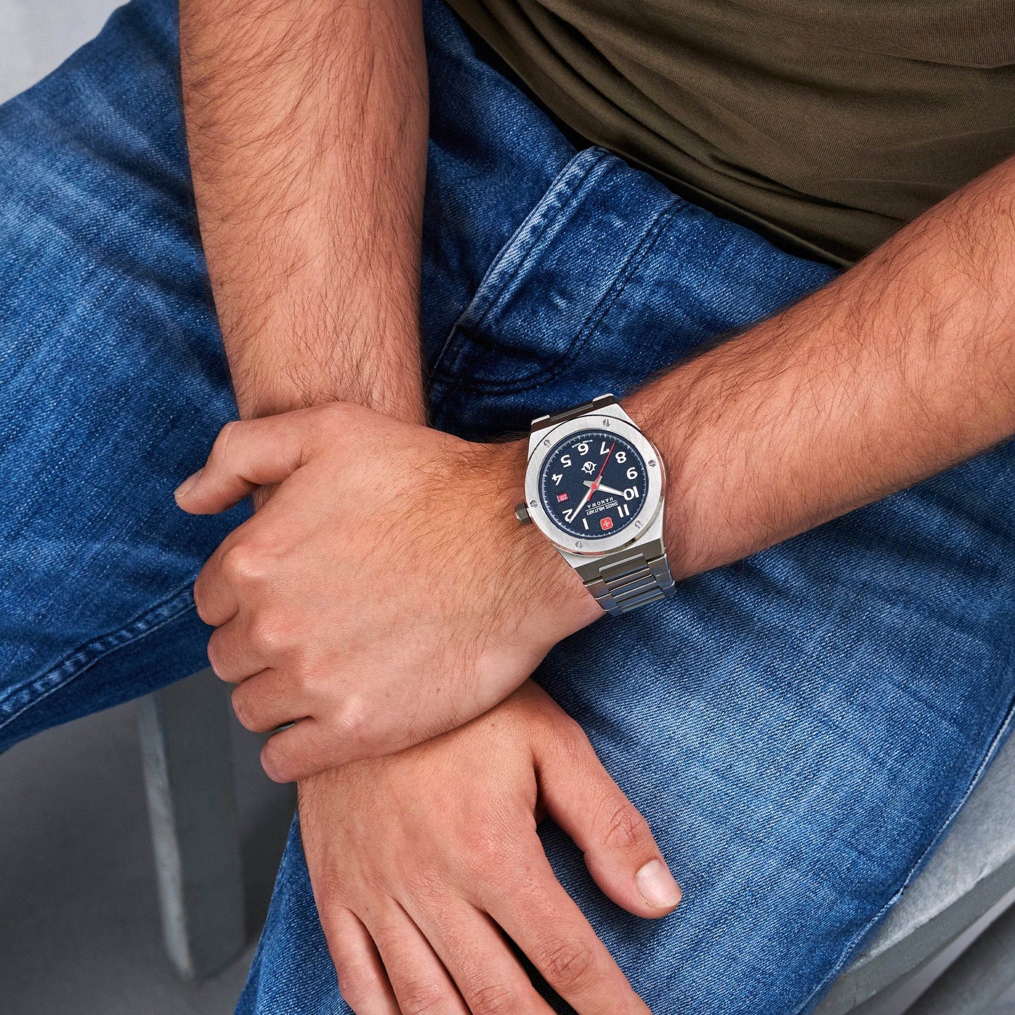SONORAN - Blue/Silver - SwissAtelier