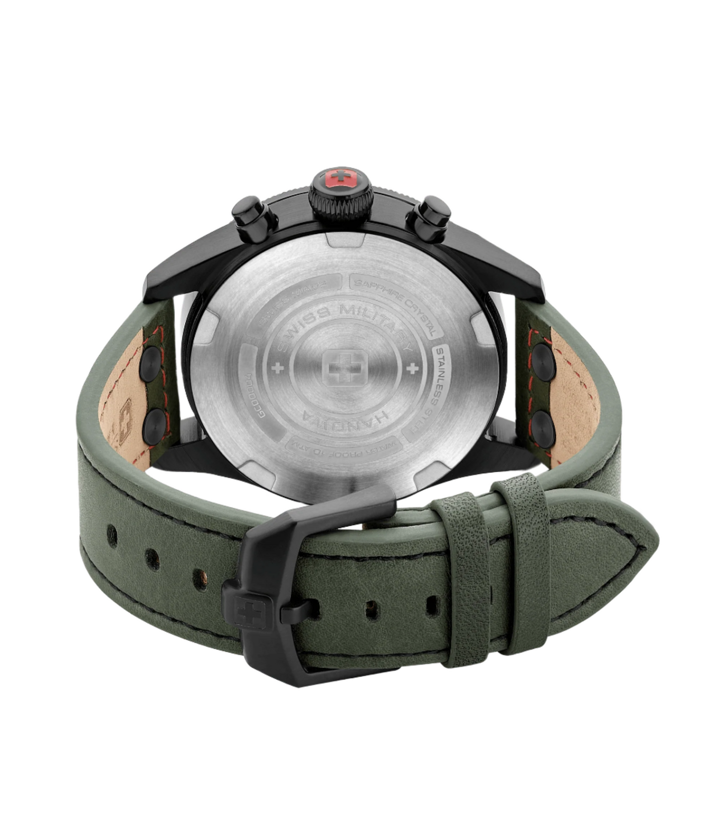 THUNDERBOLT CHRONO - Black/Green - SwissAtelier