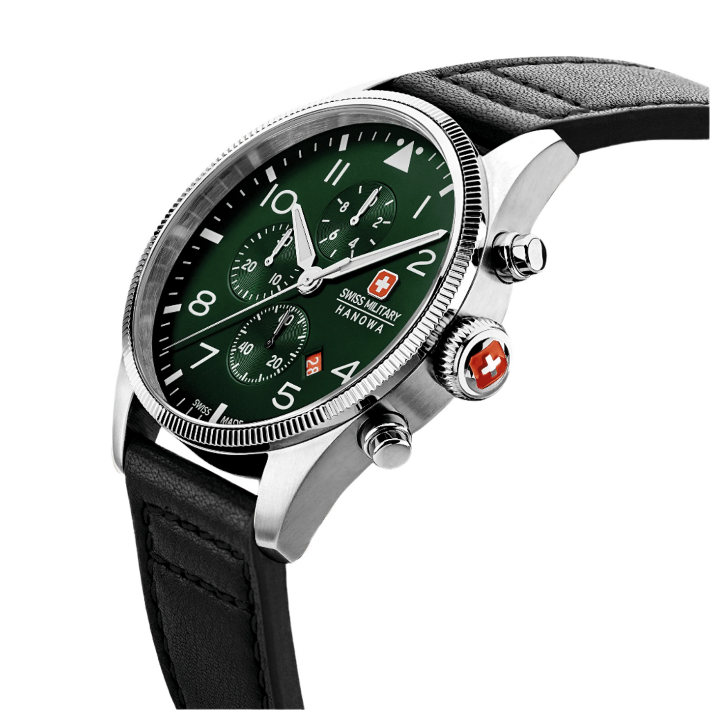 THUNDERBOLT CHRONO - Green/Black - SwissAtelier