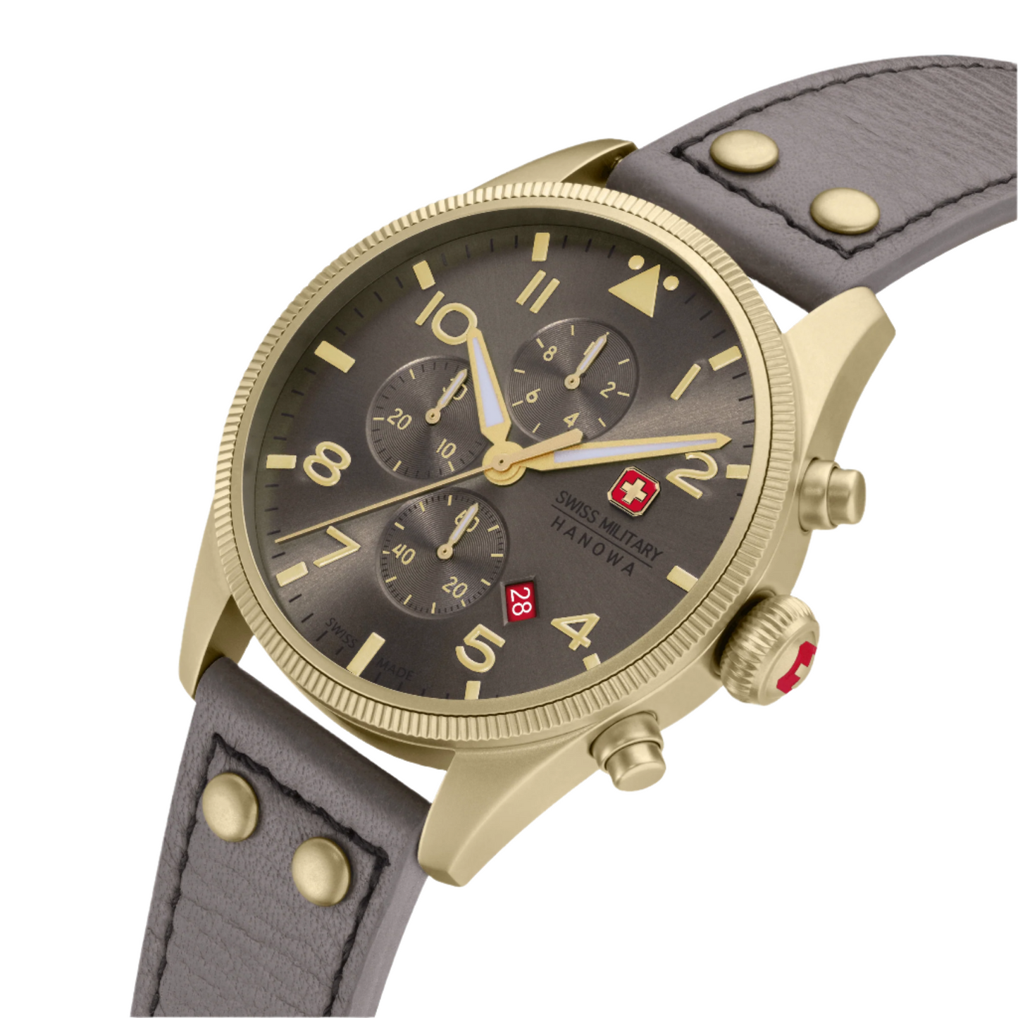 THUNDERBOLT CHRONO - Warm grey - SwissAtelier
