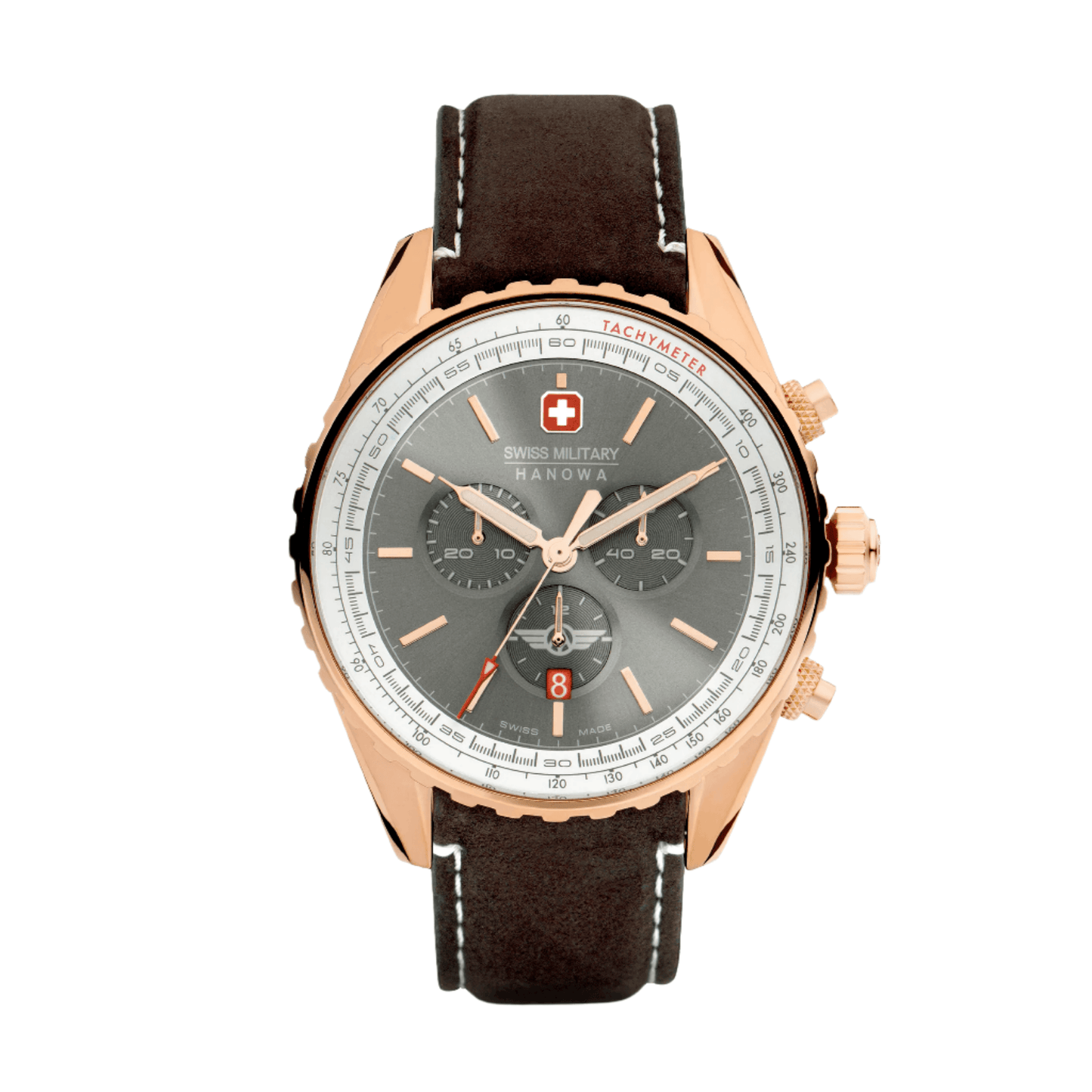 AFTERBURN CHRONO - Grey silver - SwissAtelier