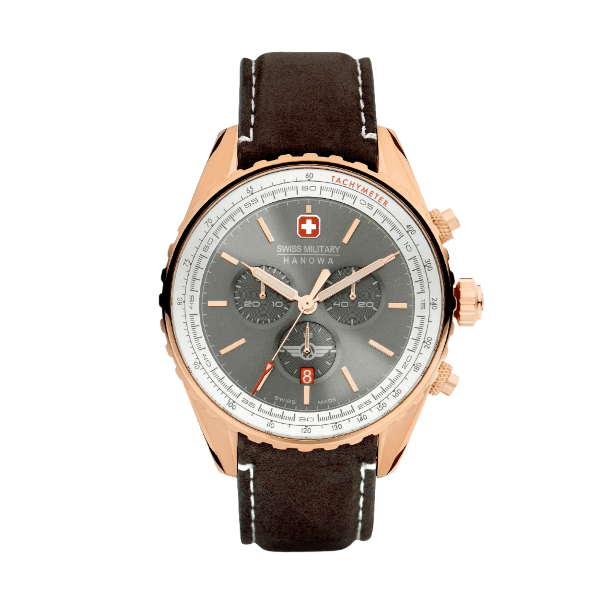 AFTERBURN CHRONO - Grey silver - SwissAtelier