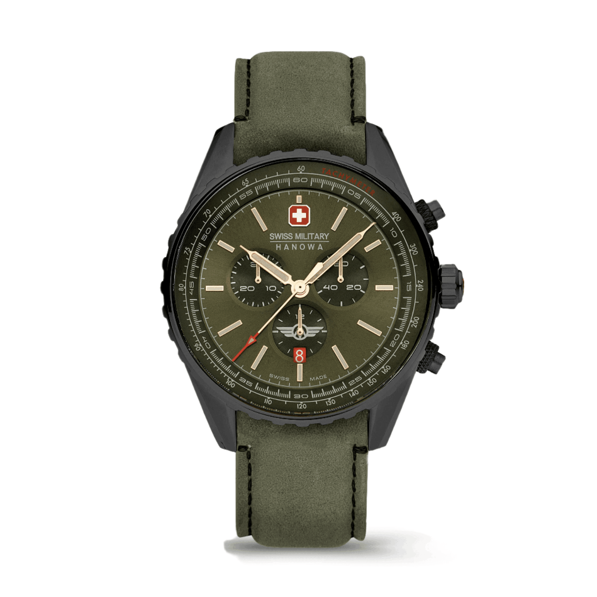 AFTERBURN CHRONO - Seaweed green - SwissAtelier