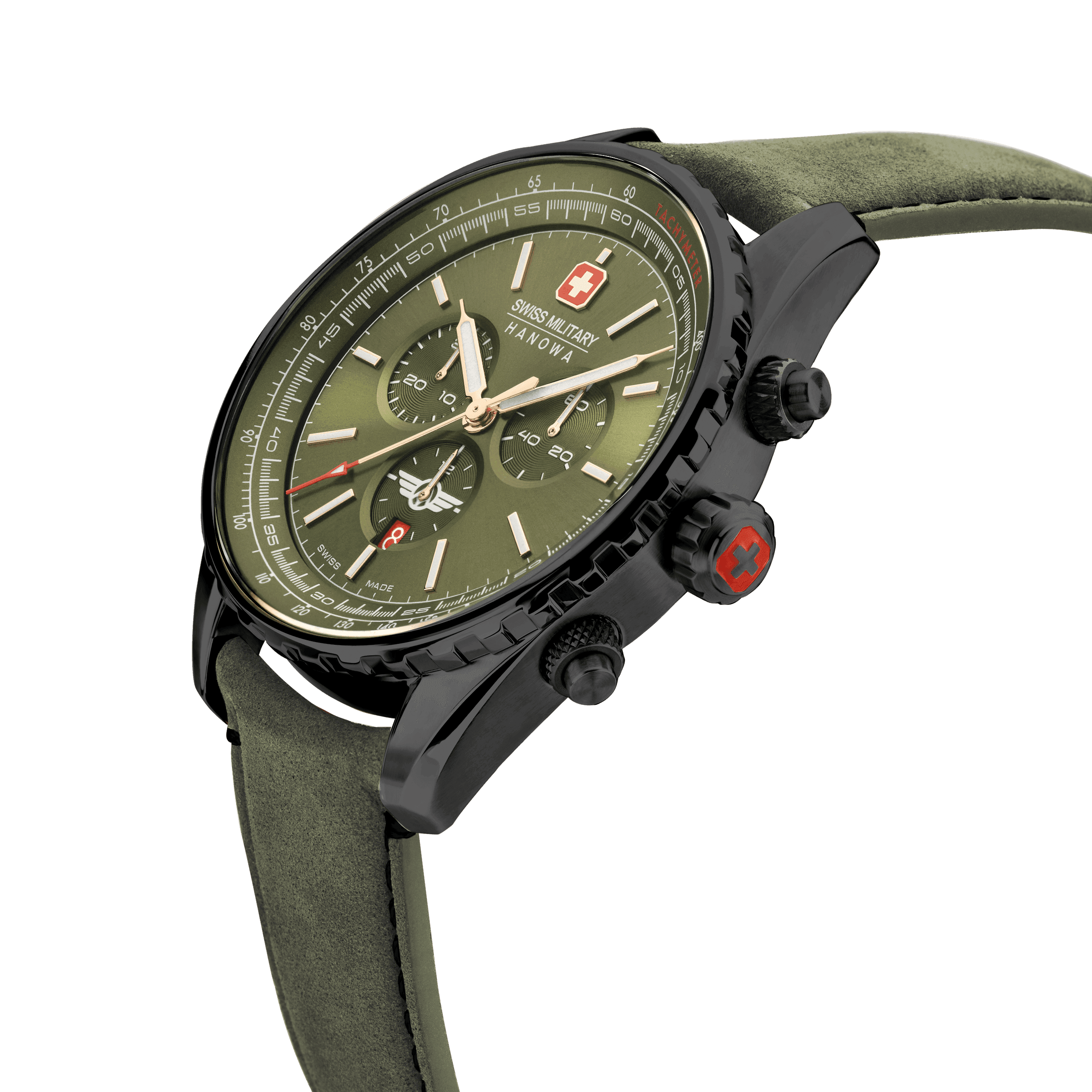 AFTERBURN CHRONO - Seaweed green - SwissAtelier