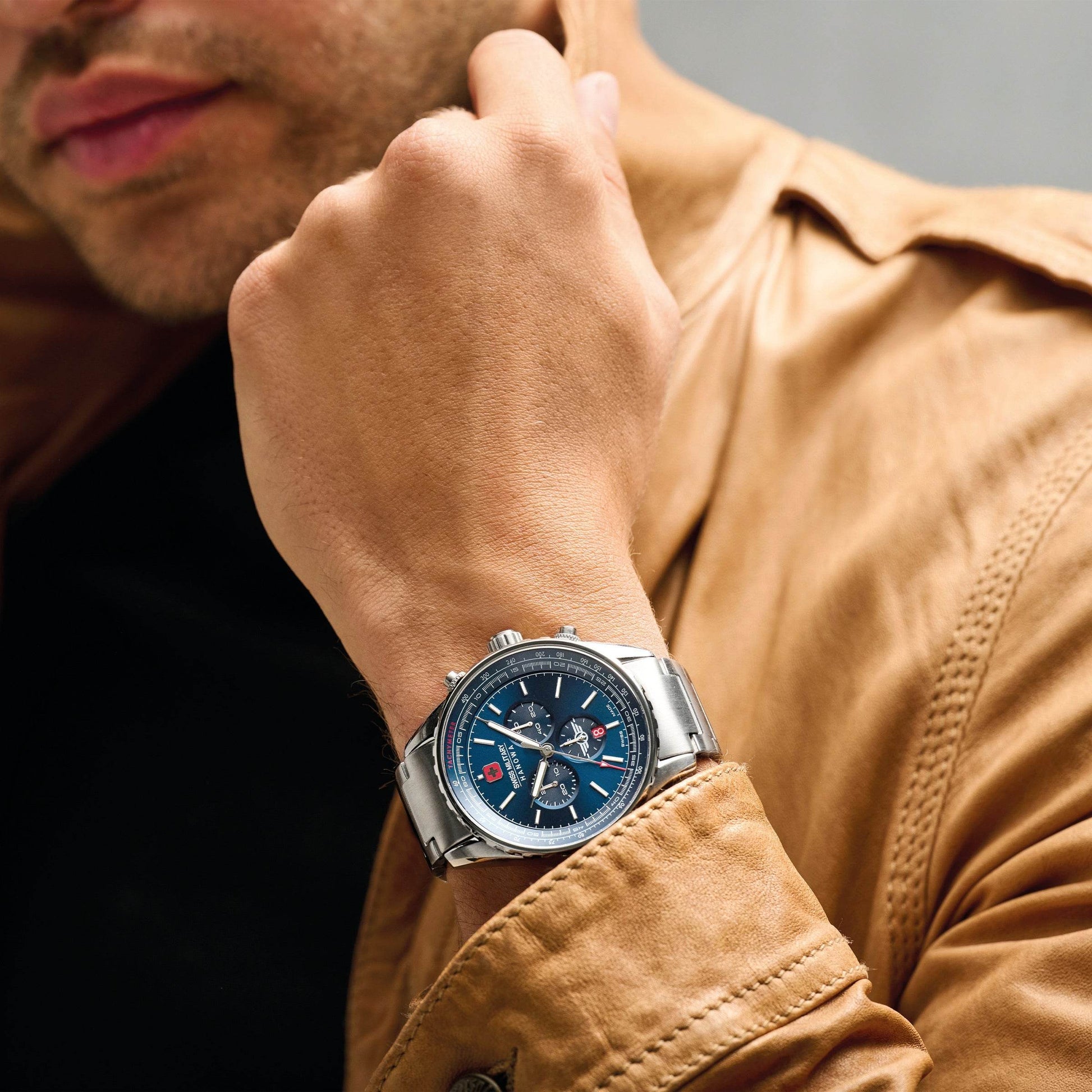 AFTERBURN CHRONO - Blue - SwissAtelier