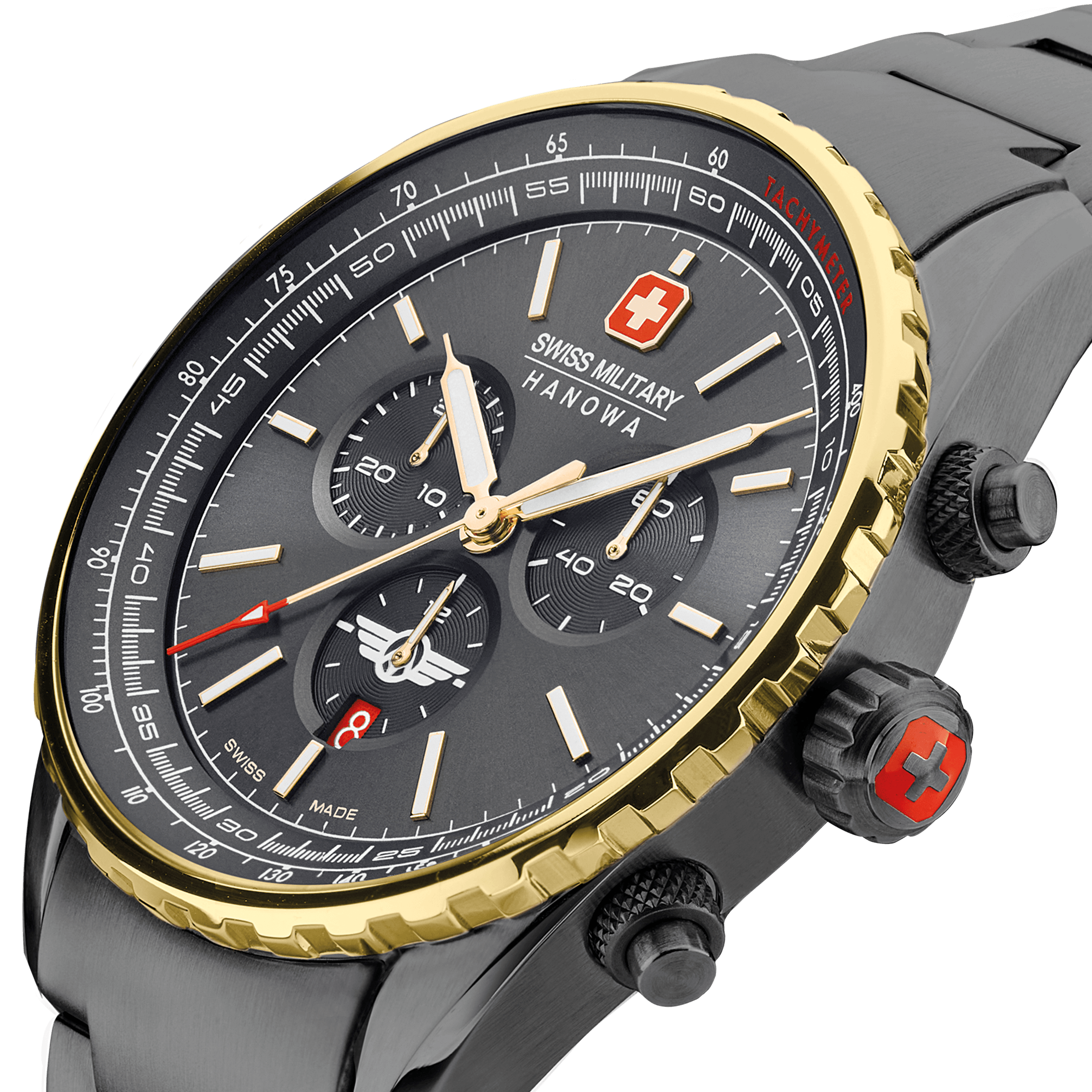 AFTERBURN CHRONO - Dark grey - SwissAtelier