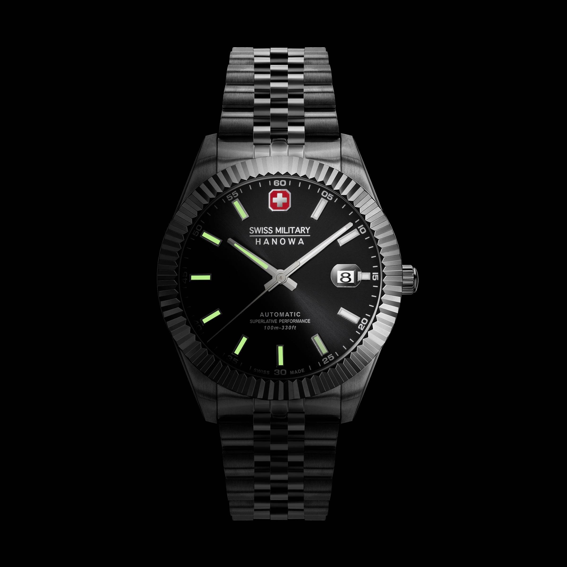 DILIGENTER - Black/Silver - SwissAtelier