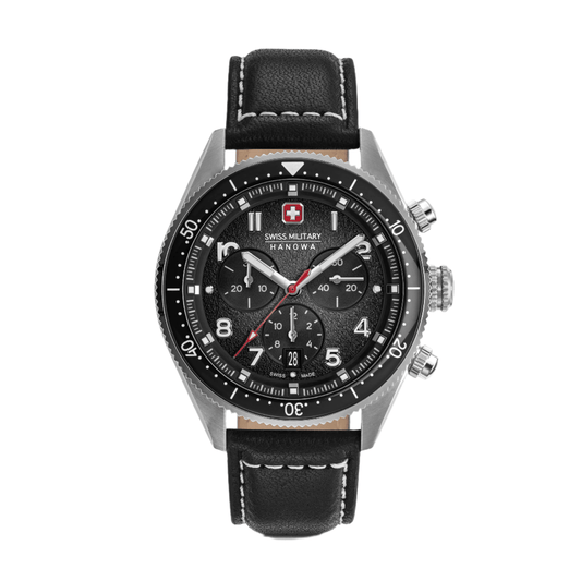 GREYHOUND CHRONO - Black - SwissAtelier