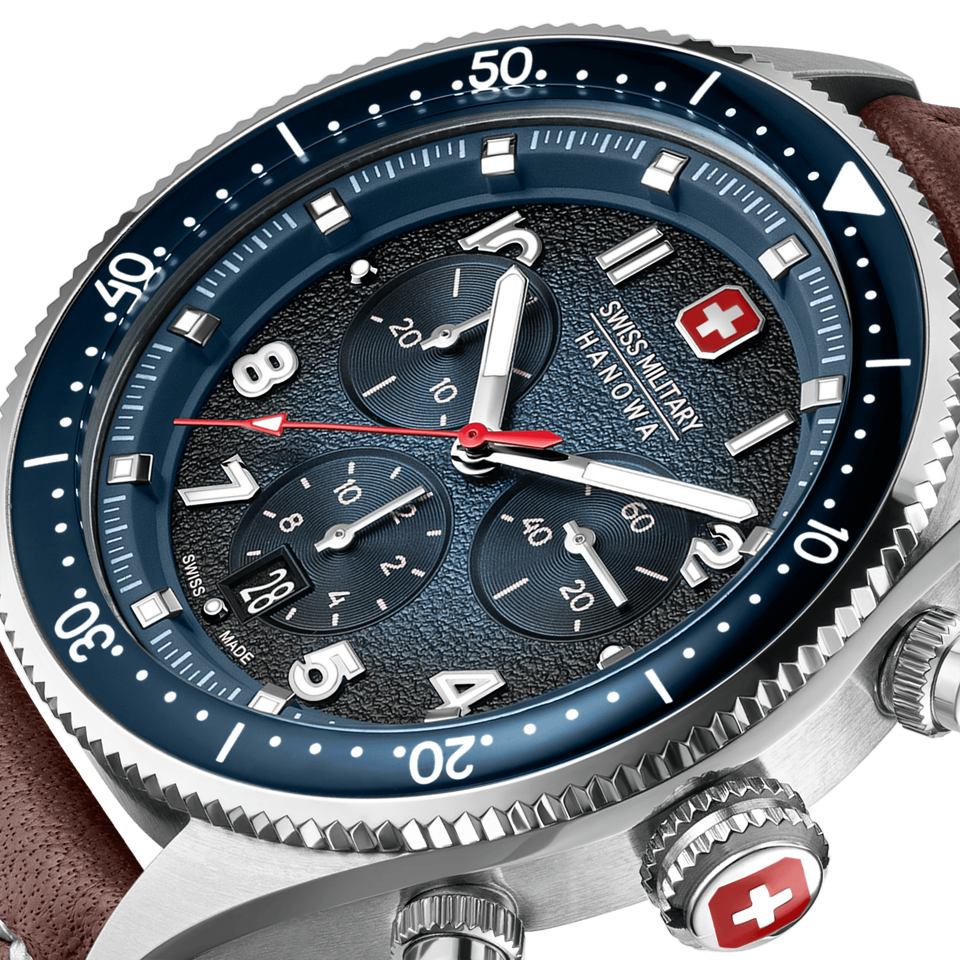GREYHOUND CHRONO - Blue - SwissAtelier
