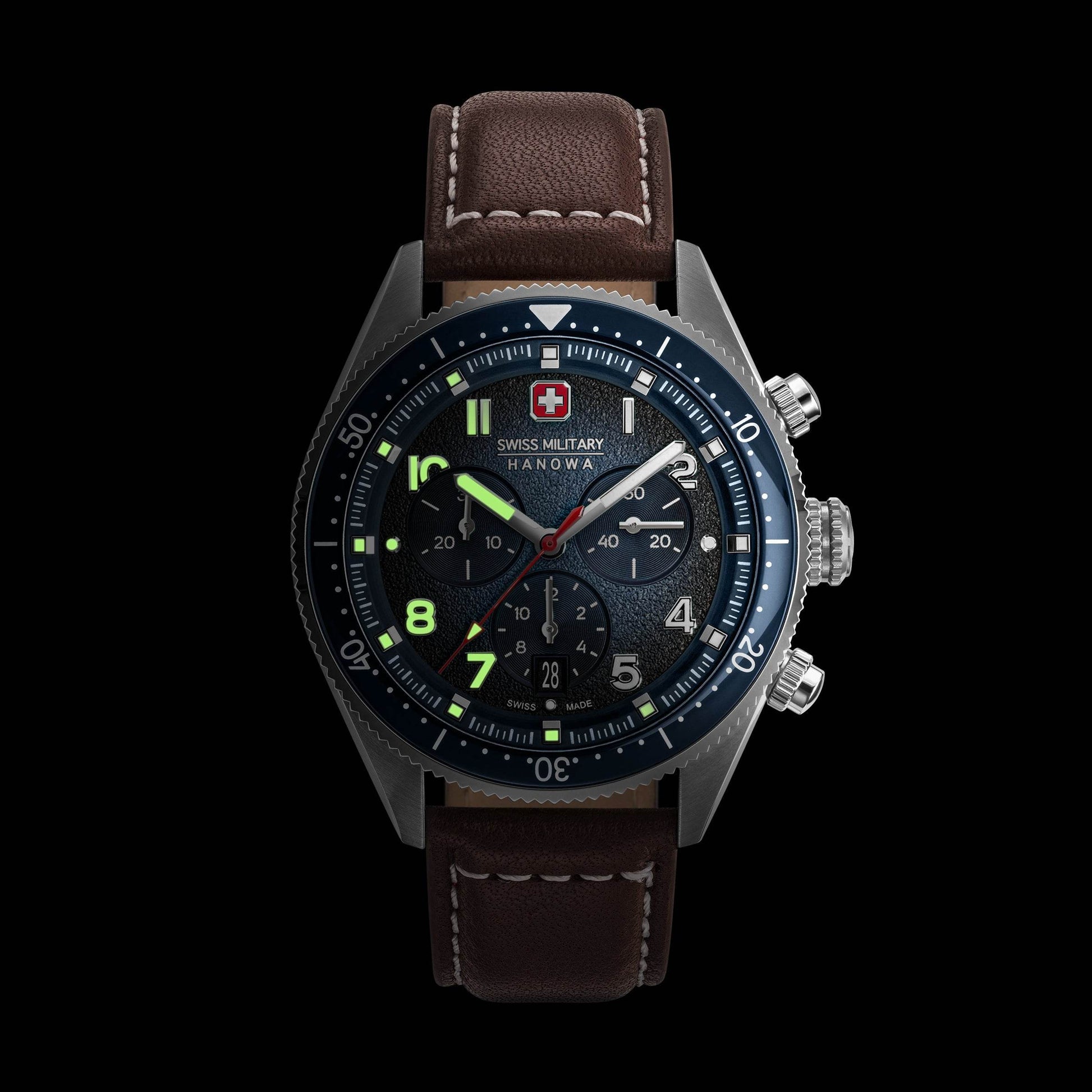 GREYHOUND CHRONO - Blue - SwissAtelier