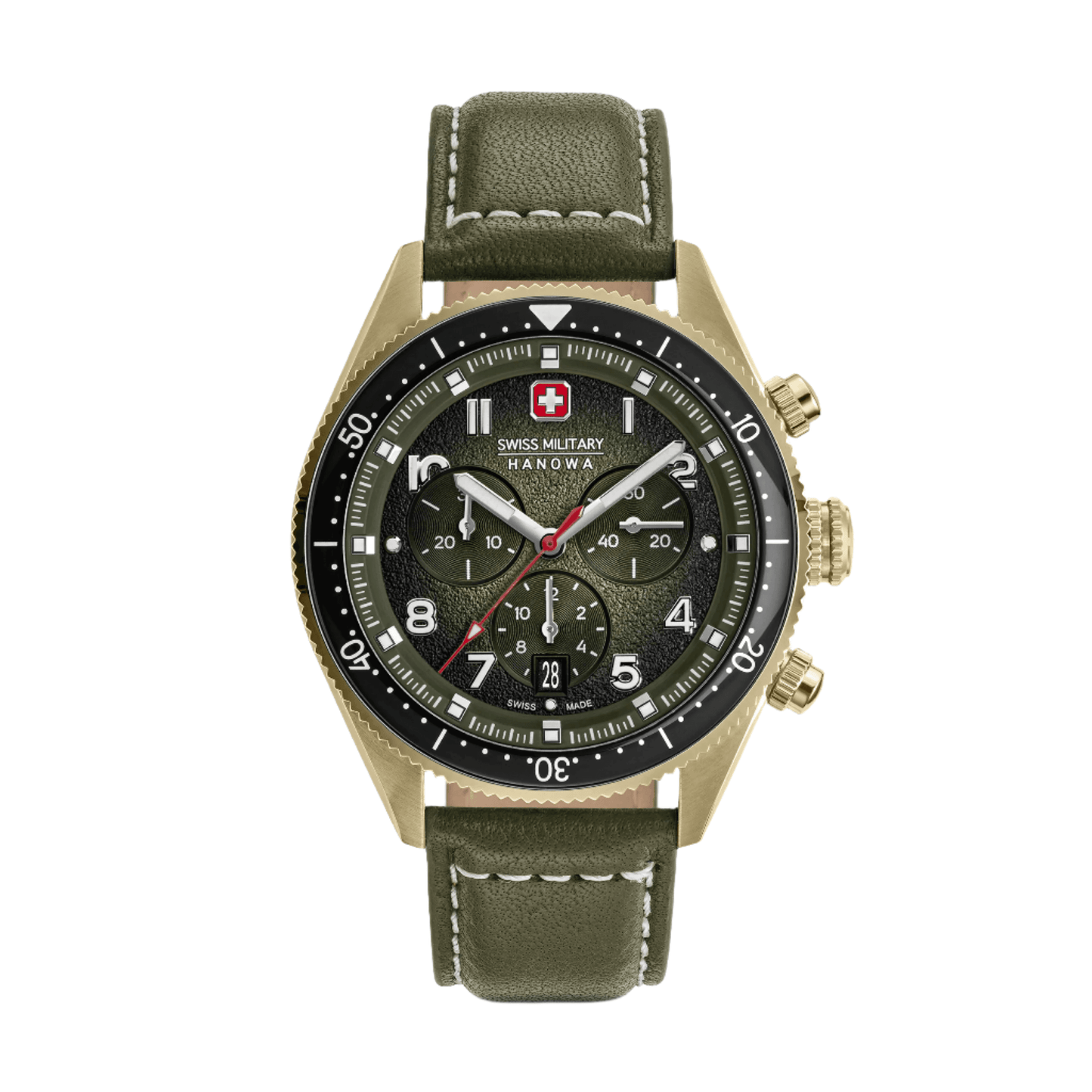 GREYHOUND CHRONO - Green - SwissAtelier