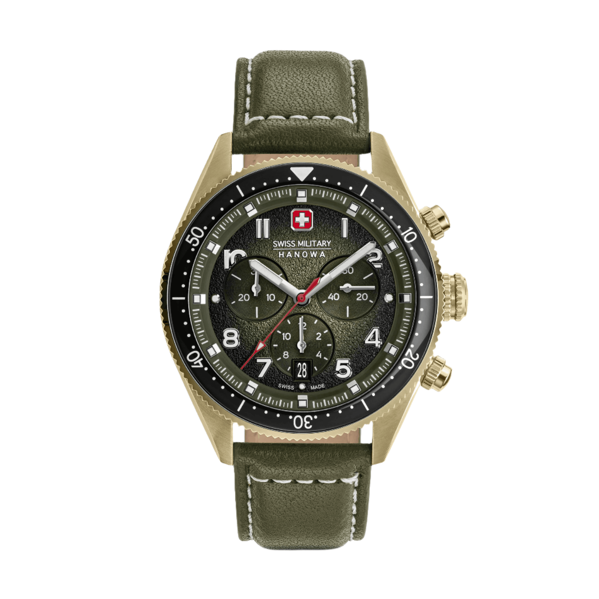 GREYHOUND CHRONO - Green - SwissAtelier