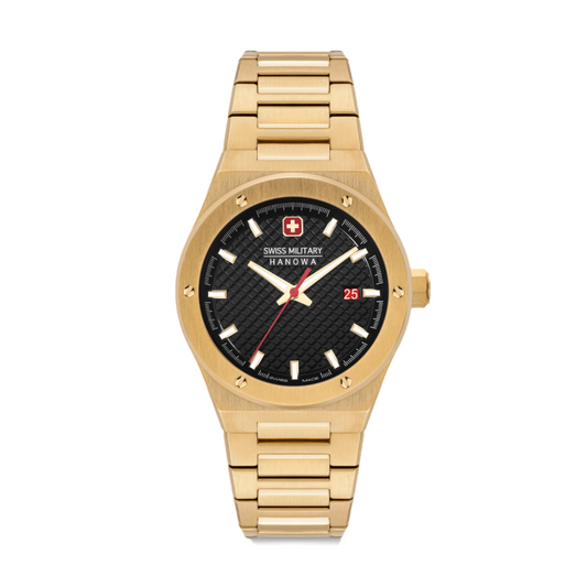 SIDEWINDER - Black/Gold - SwissAtelier