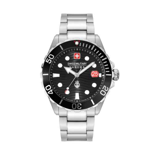 OFFSHORE DIVER II - Black/Silver - SwissAtelier