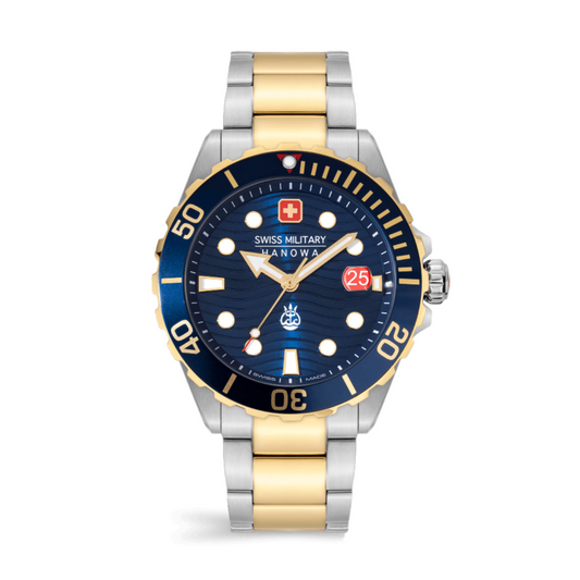 OFFSHORE DIVER II - Blue/Gold - SwissAtelier