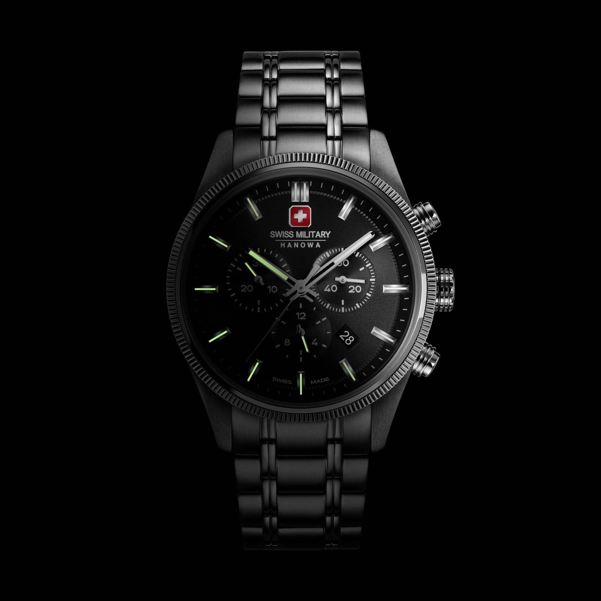 AIRMAN FIRST CLASS - Black/Silver - SwissAtelier