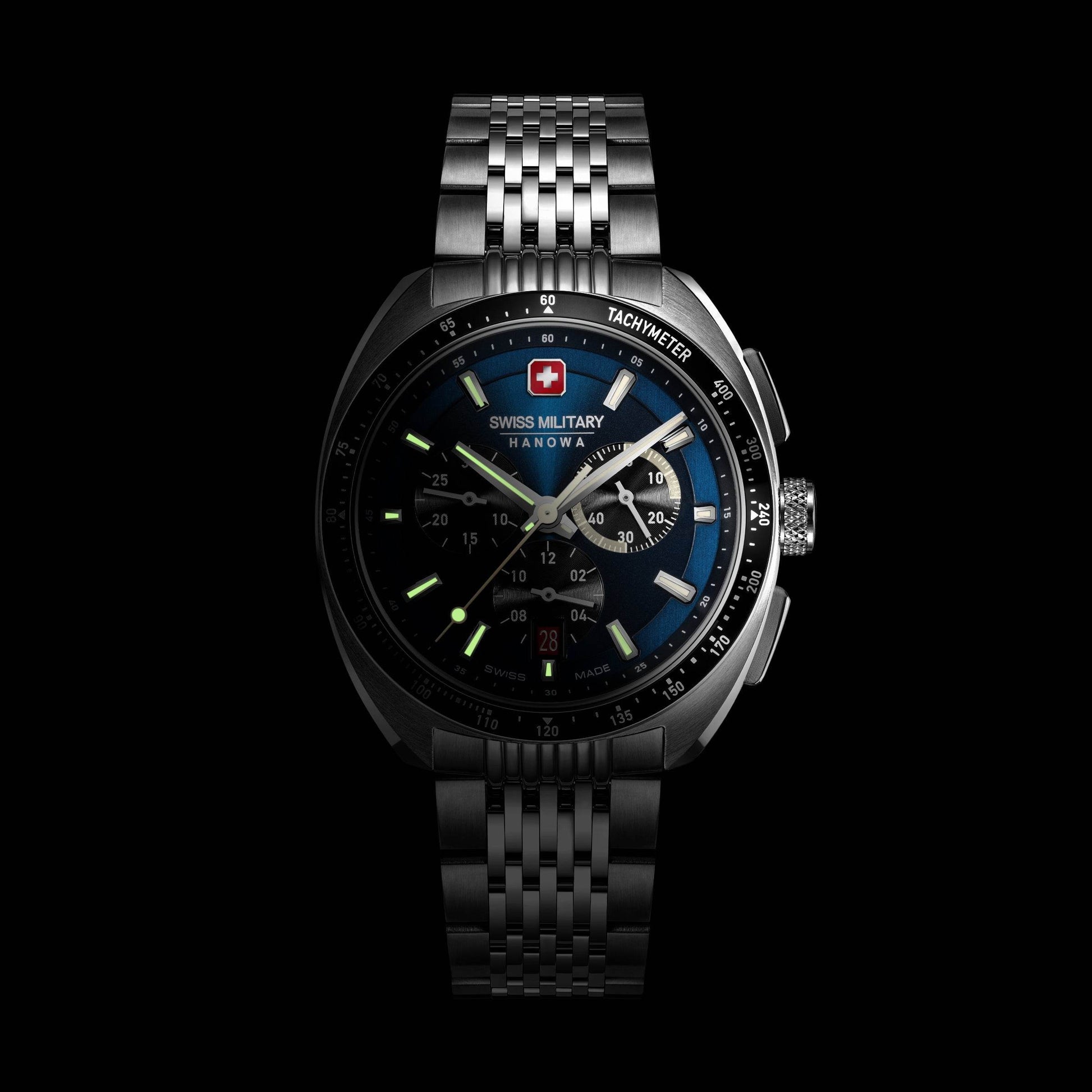DEFENDER - Blue/Silver - SwissAtelier