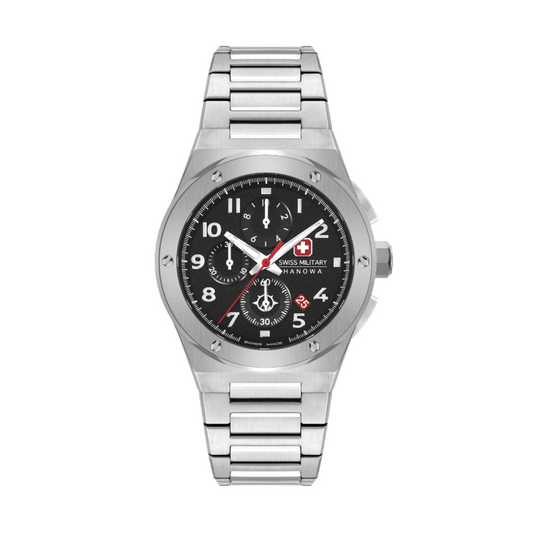 SONORAN CHRONO - Black/Silver - SwissAtelier