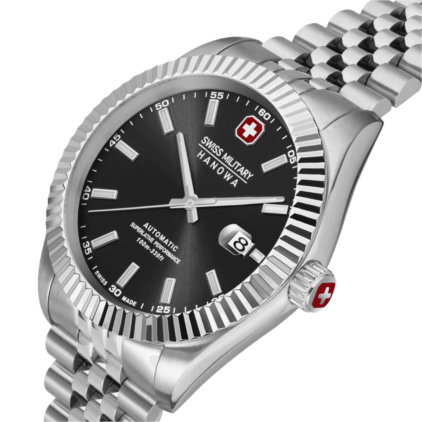 DILIGENTER - Black/Silver - SwissAtelier