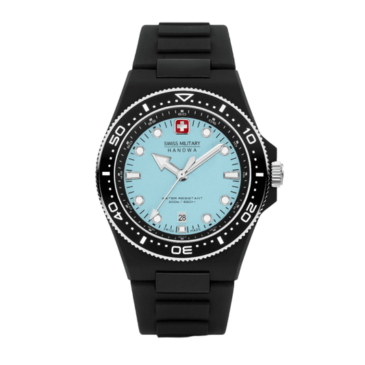 OCEAN PIONEER - Light blue - SwissAtelier