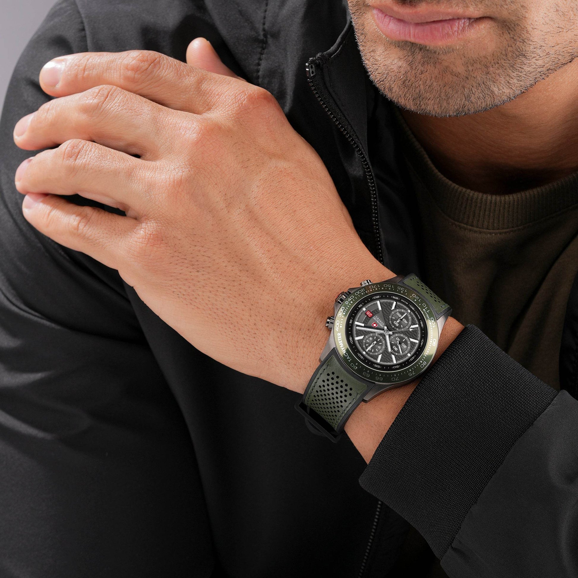 WATCHMAN - Green - SwissAtelier