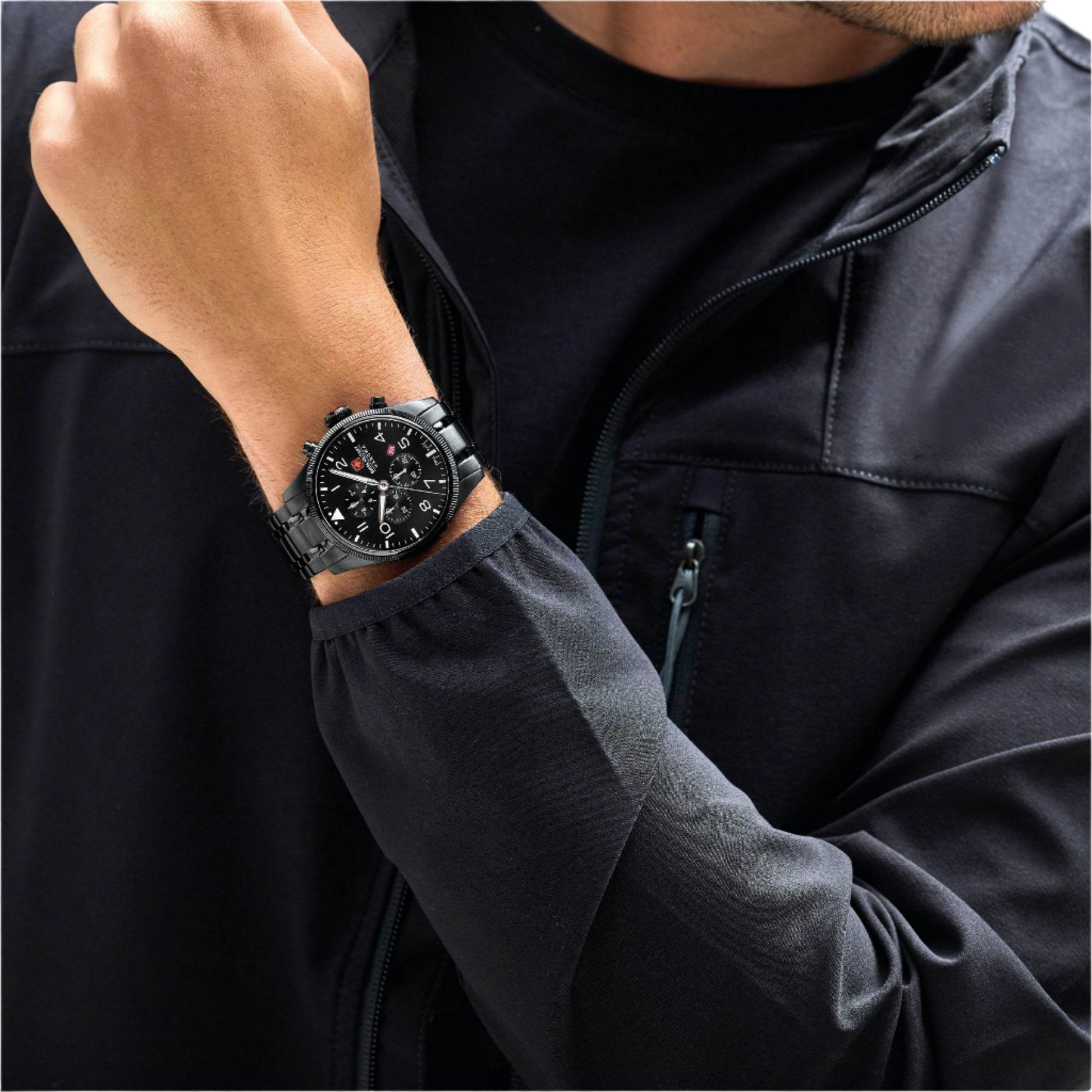 THUNDERBOLT CHRONO - Black - SwissAtelier