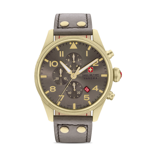 THUNDERBOLT CHRONO - Warm grey - SwissAtelier